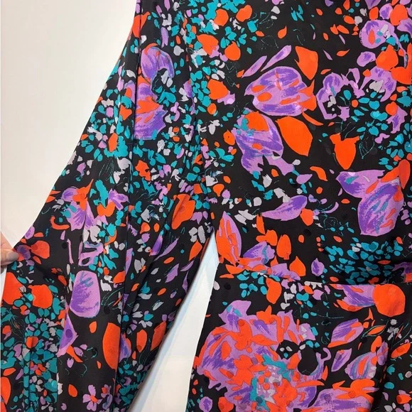 *Essentiel Antwerp Wagging Floral Silk Jacquard Dress size 34 - Picture 3 of 8